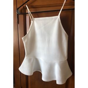 BRAND NEW WHITE CASUAL CAMI